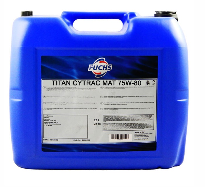 Олива трансмісійна FUCHS TITAN CYTRAC MAT SAE 75W-80